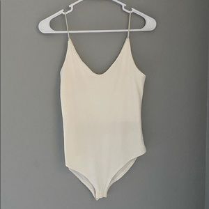 white bodysuit